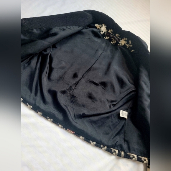 Canvasbacks Lutton & Horsfield Women's Patchwork Blazer Jacket Art-to-Wear Small - Picture 8 of 16